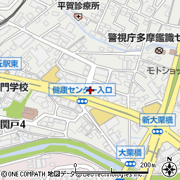 星乃珈琲店 多摩関戸店周辺の地図