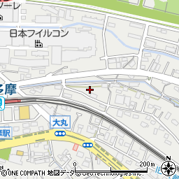 東京都稲城市大丸977周辺の地図
