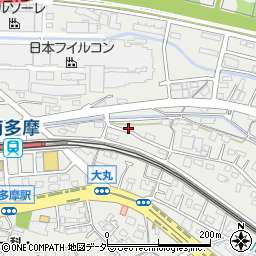 東京都稲城市大丸973-20周辺の地図