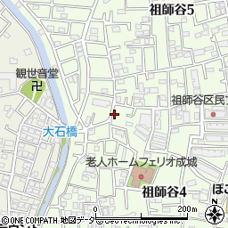 成城木舎周辺の地図
