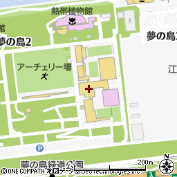 ヤマザキＹショップＢｕｍＢ東京スポーツ文化館店周辺の地図