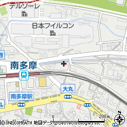 東京都稲城市大丸971周辺の地図
