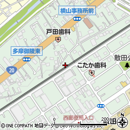 東京都八王子市並木町18周辺の地図