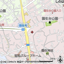 ドミノ・ピザ　稲毛園生町店周辺の地図