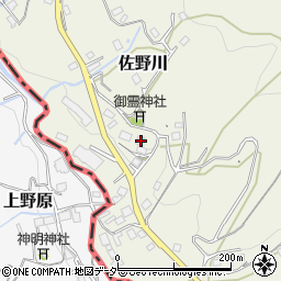 神奈川県相模原市緑区佐野川3084周辺の地図