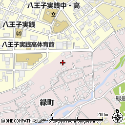東京都八王子市緑町177周辺の地図