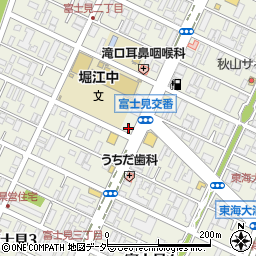 タイムズ浦安富士見第４駐車場周辺の地図