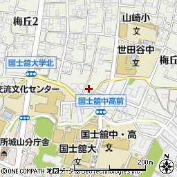 東京都世田谷区梅丘2丁目13-9周辺の地図