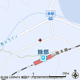 兵庫県美方郡香美町香住区余部1848周辺の地図