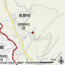 神奈川県相模原市緑区佐野川3037-1周辺の地図