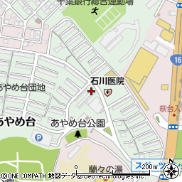 千葉銀行あやめ台 ＡＴＭ周辺の地図