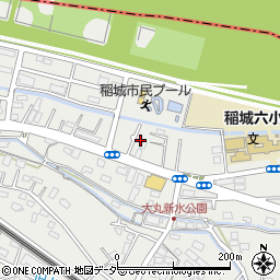 東京都稲城市大丸2144-22周辺の地図