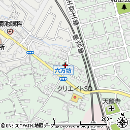 東京都八王子市北野町204周辺の地図
