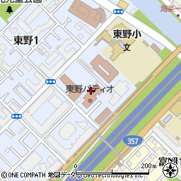 浦安市　ソーシャルサポートセンター周辺の地図