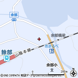 兵庫県美方郡香美町香住区余部1754周辺の地図