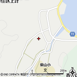 兵庫県美方郡香美町香住区上計1243周辺の地図
