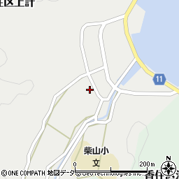 兵庫県美方郡香美町香住区上計1282周辺の地図