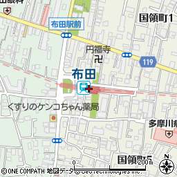 東京都調布市国領町5丁目67-1周辺の地図