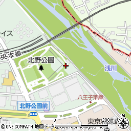 東京都八王子市北野町585周辺の地図