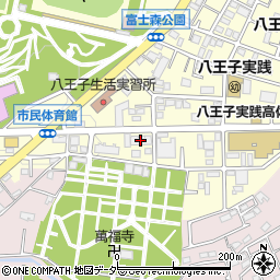 オリエントコーポレーション八王子社宅周辺の地図