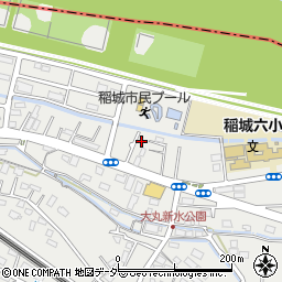東京都稲城市大丸2144-27周辺の地図