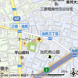 日本フイルコン池尻ビル周辺の地図
