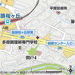 ぶっ豚 聖蹟桜ヶ丘店周辺の地図