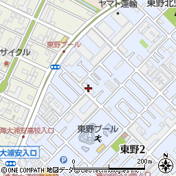 東野市営住宅周辺の地図