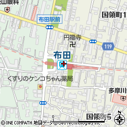 東京都調布市国領町5丁目67周辺の地図