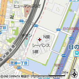 丸亀製麺 芝浦シーバンス店周辺の地図