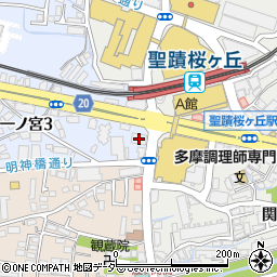 株式会社京王設備サービス桜ケ丘支店周辺の地図