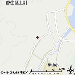 兵庫県美方郡香美町香住区上計1202周辺の地図