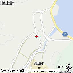 兵庫県美方郡香美町香住区上計1283周辺の地図