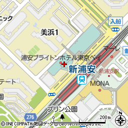 浦安ブライトンホテル東京ベイ　グレイス周辺の地図