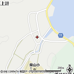 兵庫県美方郡香美町香住区上計1305周辺の地図