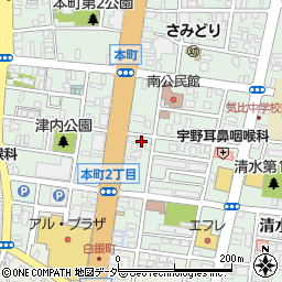 本町マンション周辺の地図