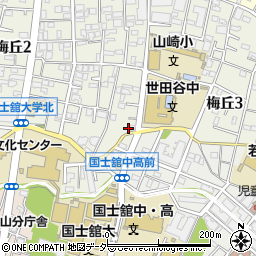 東京都世田谷区梅丘2丁目13-1周辺の地図