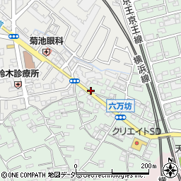 タイムズ八王子北野町駐車場周辺の地図