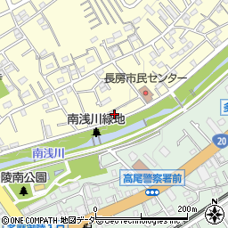 東京都八王子市長房町1520-7周辺の地図