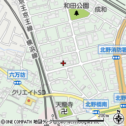 東京都八王子市北野町522周辺の地図