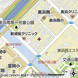 千葉県浦安市美浜3丁目周辺の地図