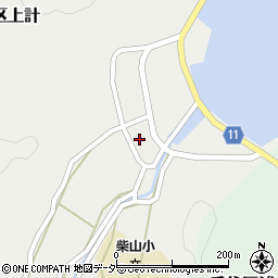 兵庫県美方郡香美町香住区上計1285周辺の地図