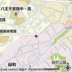 東京都八王子市緑町200周辺の地図