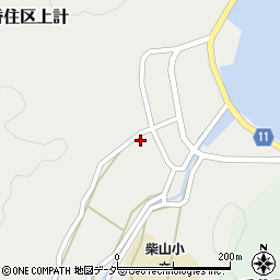 兵庫県美方郡香美町香住区上計1247周辺の地図