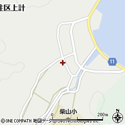 兵庫県美方郡香美町香住区上計1289周辺の地図