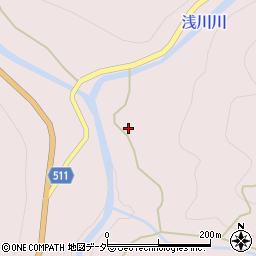 山梨県大月市七保町浅川2087周辺の地図