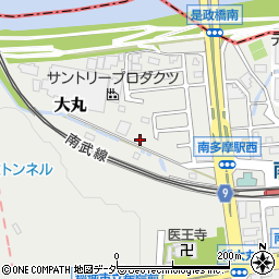 東京都稲城市大丸1384周辺の地図