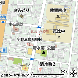 有限会社堅田屋周辺の地図