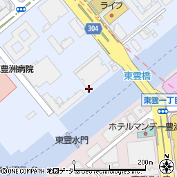 豊洲SHデンタルオフィス周辺の地図