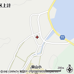 兵庫県美方郡香美町香住区上計1303周辺の地図